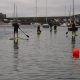 Group SUP paddling in Mullaghmore CO Sligo